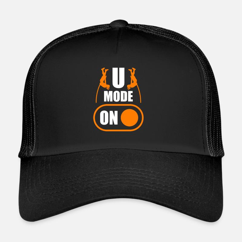 Mode U sur un saut à la perche amusant Casquette trucker 