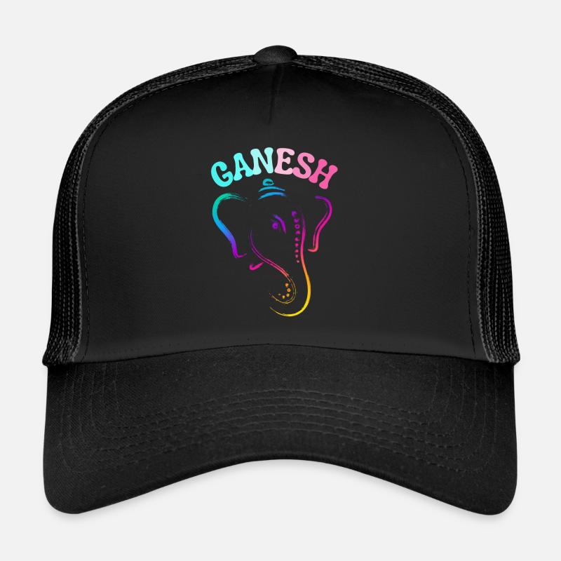 GANESH ELEPHANT GO Happy Ganesh Chaturthi Casquette trucker 