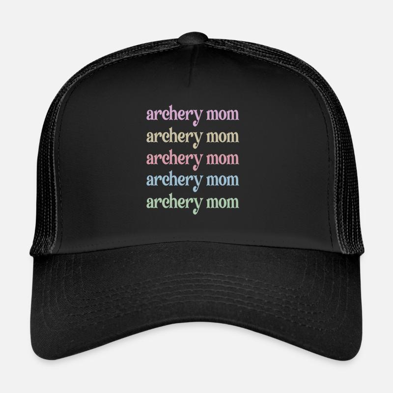 Fière maman de tir à l’arc Maman Des Archers Mère Casquette trucker 