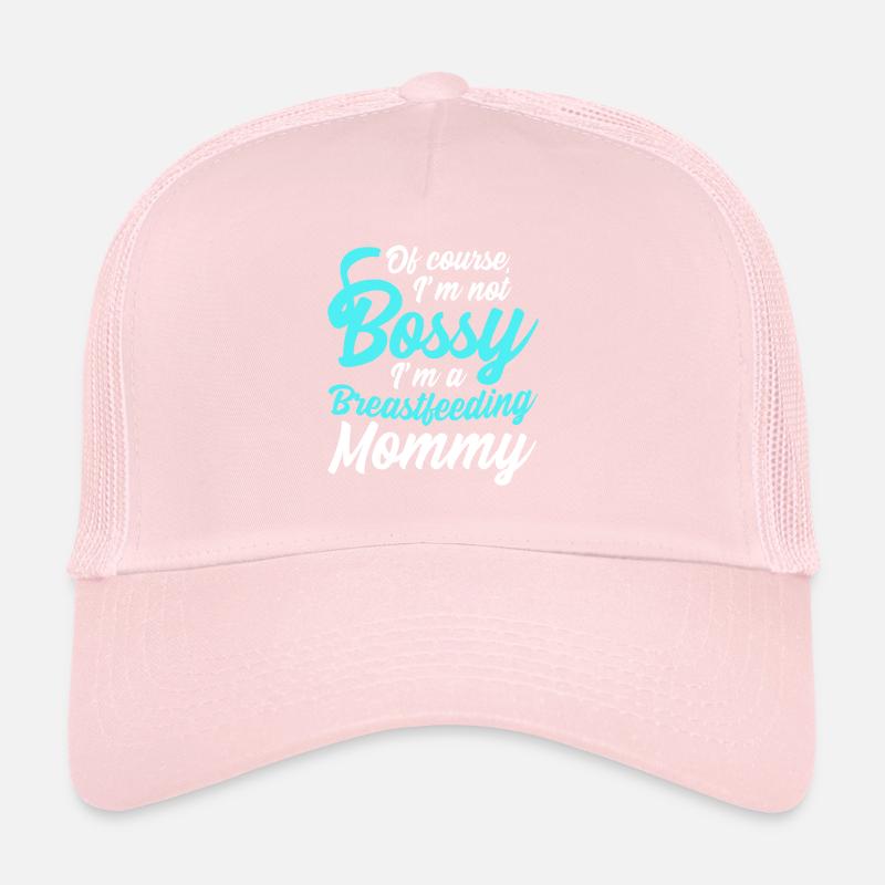 Silent Bossy Mère allaitante normalisée Casquette trucker 