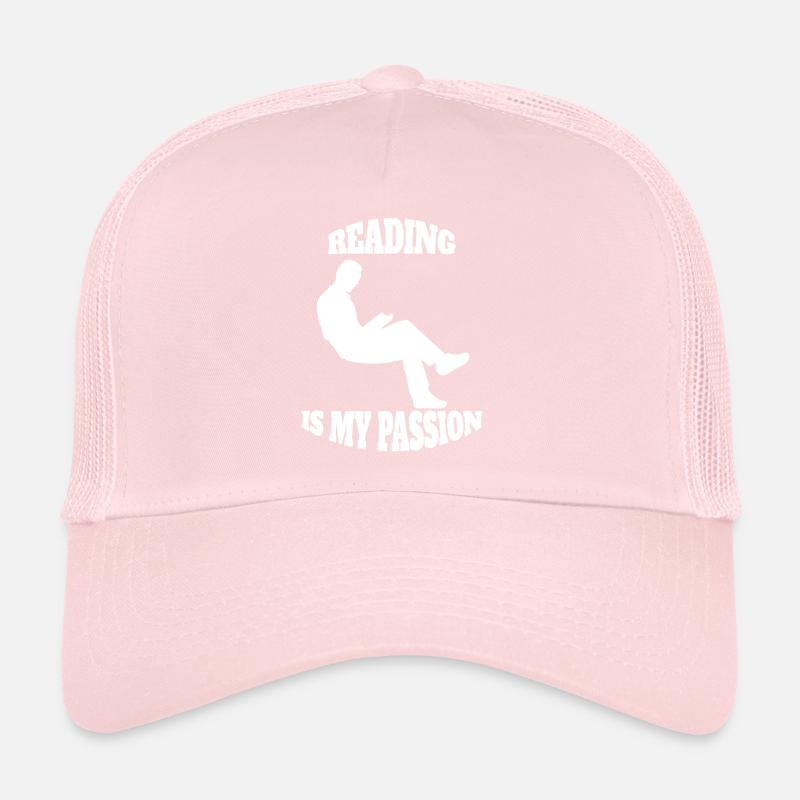 Read Books Gift Book Reader Book Lovers Trucker Cap