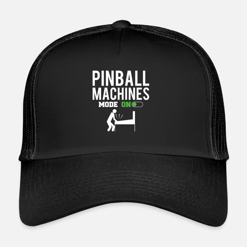 Mode flippers sur le flipper de chemise Casquette trucker 