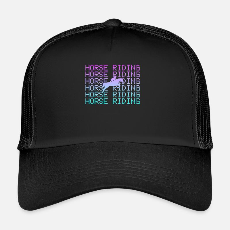 Pferde Reiten Trucker Cap