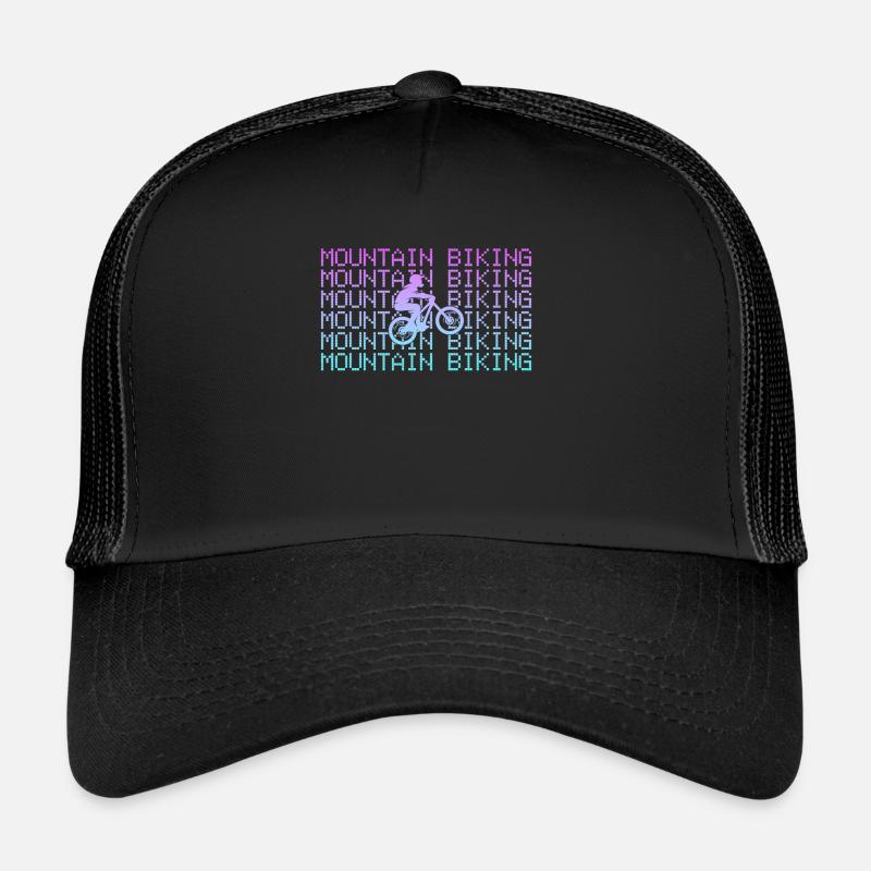mountain biking Trucker Cap