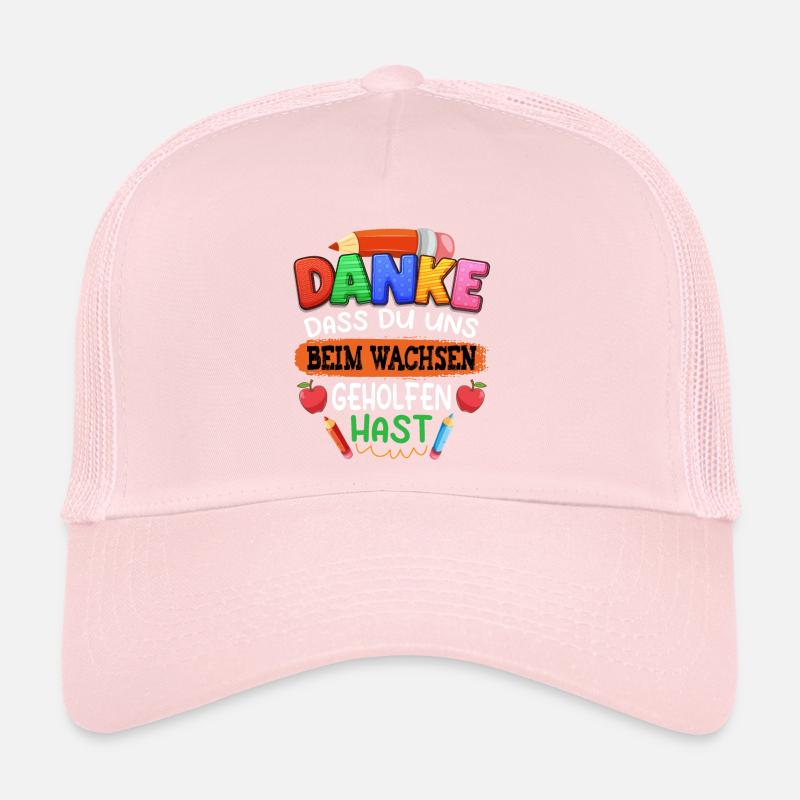 Kindergarten design for a kindergarten teacher Trucker Cap