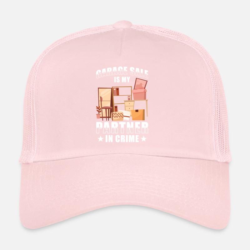 Slogan de vente de garage Casquette trucker 