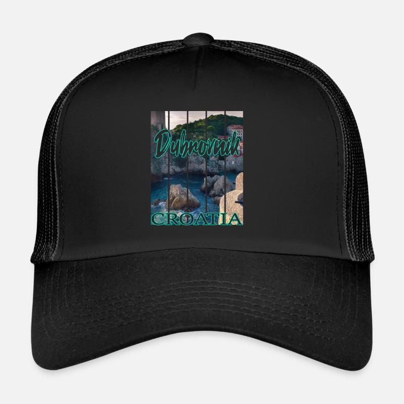 Dubrovnik Croatia Trucker Cap