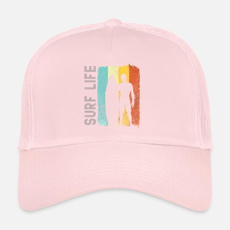 Surfeur au look rétro Casquette trucker 