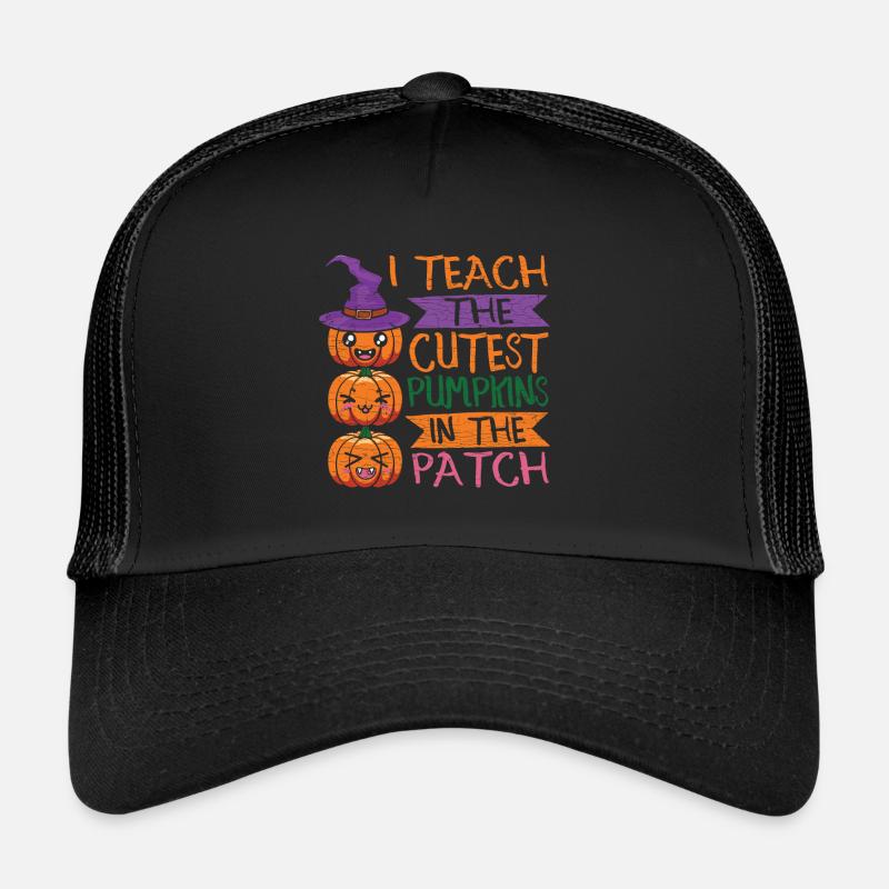 Halloween Lehrer Trucker Cap