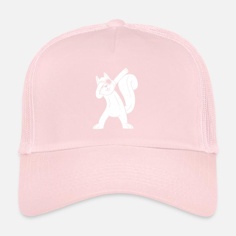 Squirrel DabbingSquirrel Funny Trucker Cap