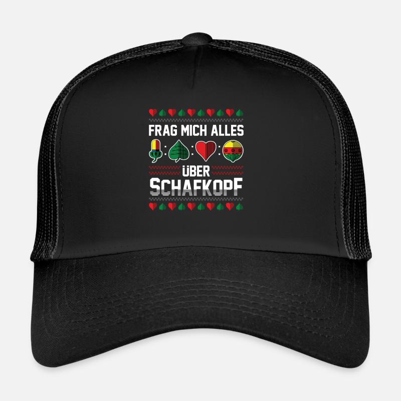 Frag mich alles über Schafkopf Trucker Cap