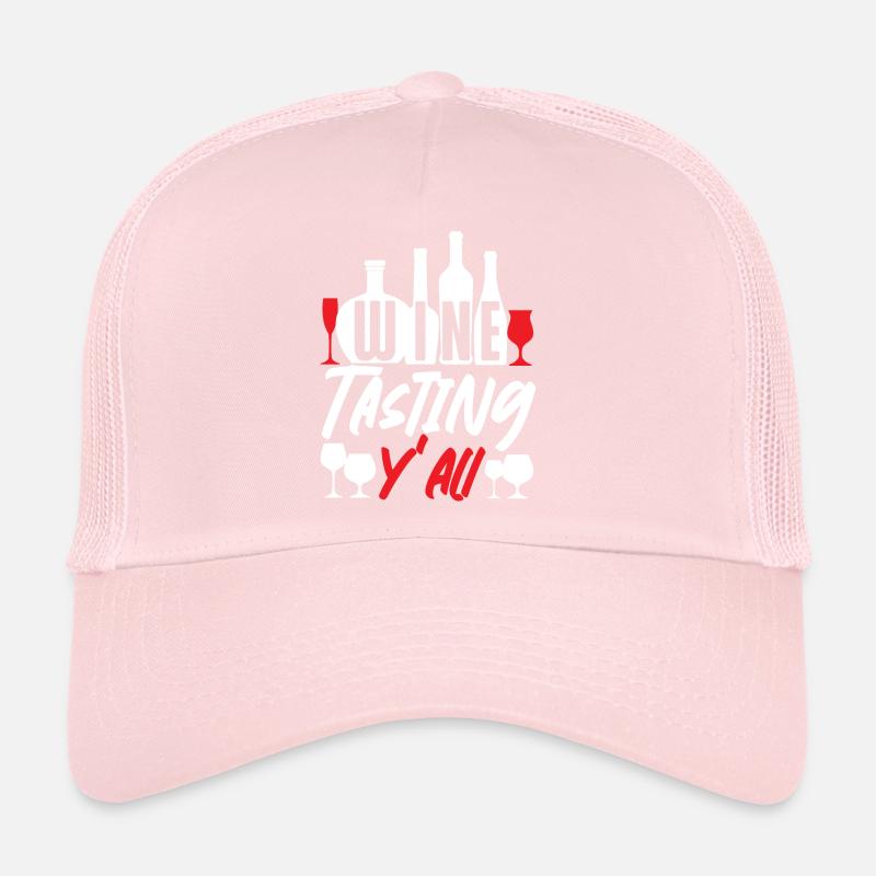 Sommelier Wine Drinking Tasting Trucker Cap