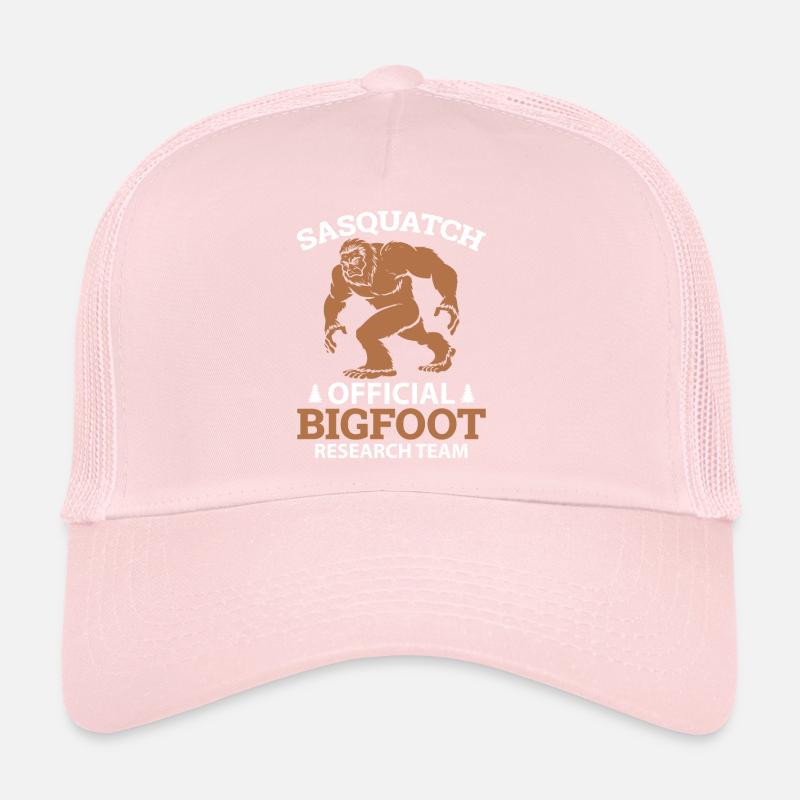 Équipe de recherche Sasquatch Bigfoot Casquette trucker 
