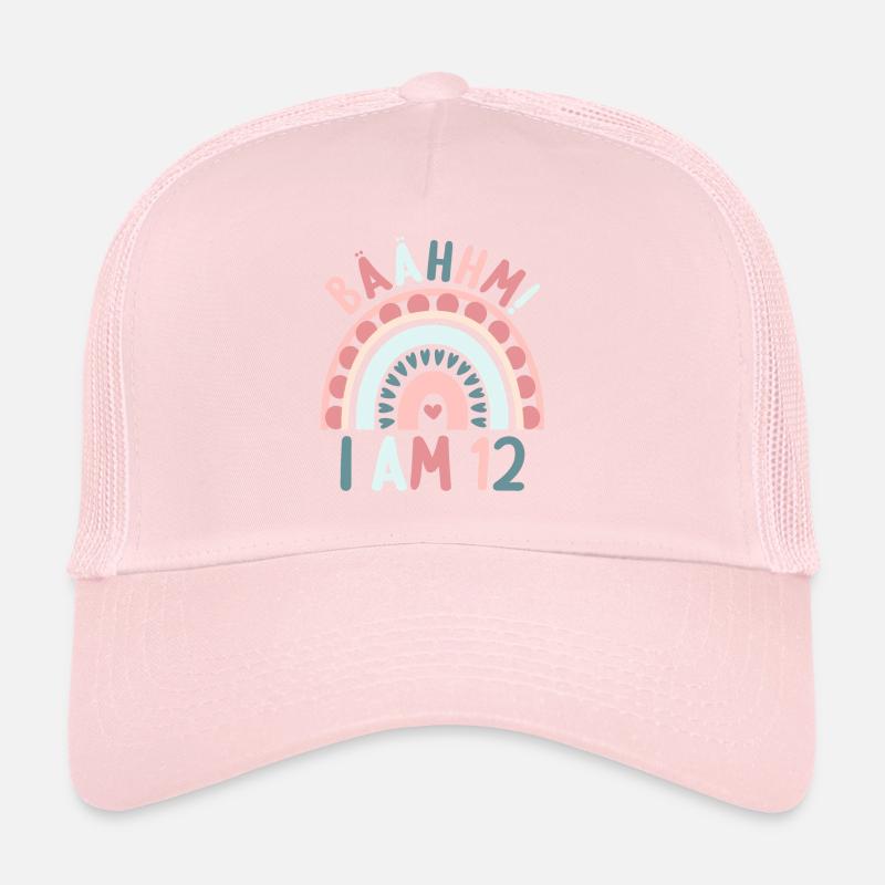 12 years old Rainbow Rainbow 12th birthday Trucker Cap