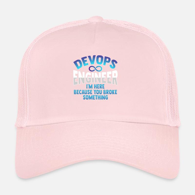 Sys-Admin Developer Devops Engineer Trucker Cap