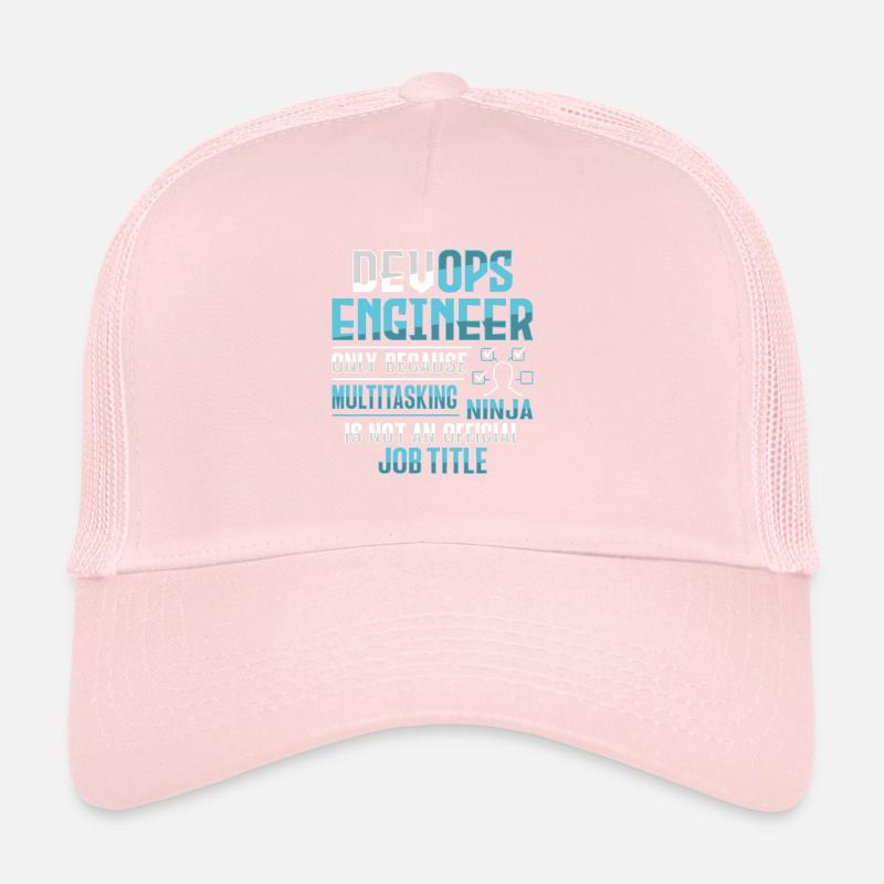 Ingénieur Devops développeur Sys-Admin Casquette trucker 