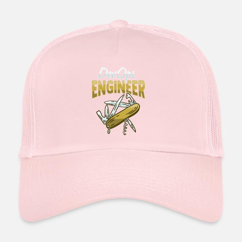 Sys-Admin Developer Devops Engineer Trucker Cap