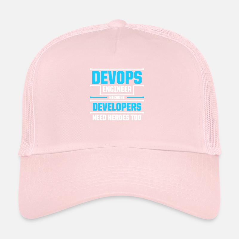 Ingénieur Devops développeur Sys-Admin Casquette trucker 