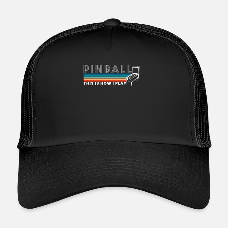 Flipper c’est comme ça que je joue au flipper Casquette trucker 