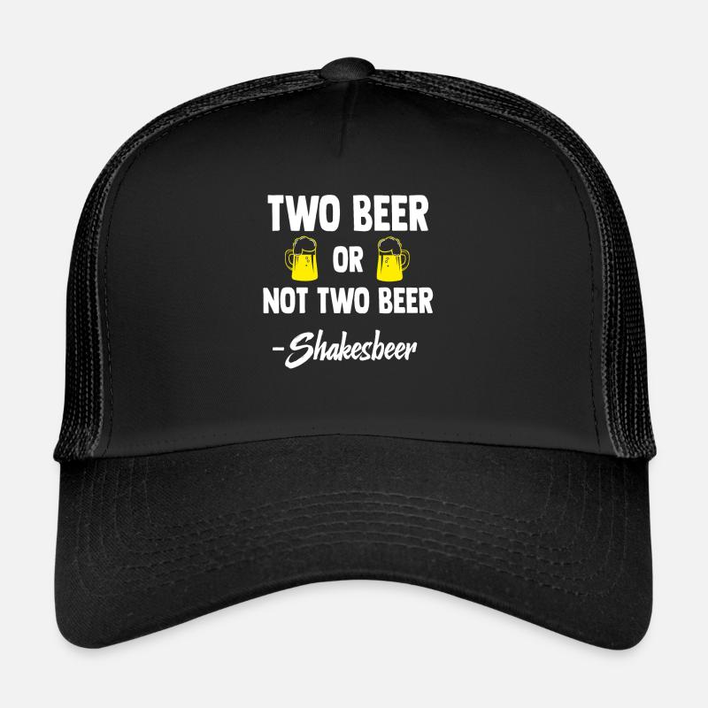 Bier Beer Alkohol Biergarten Shakespeare Trucker Cap