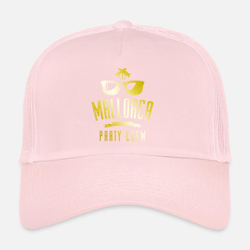 Équipage de fête de Majorque Casquette trucker 