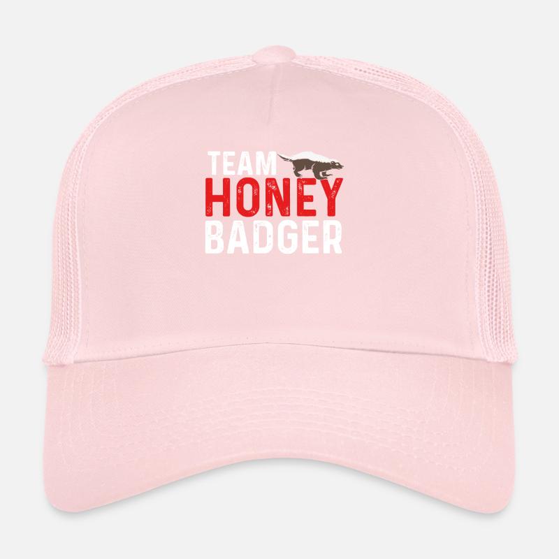 Toit de miel rouge de l’équipe Casquette trucker 