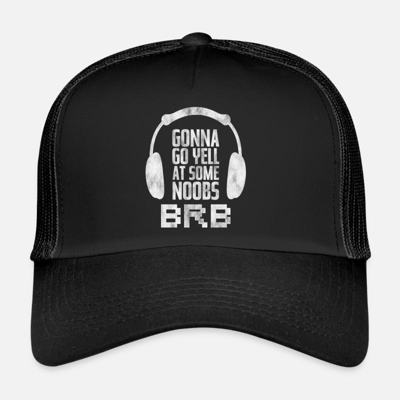 Gamer Noobs Brb Casquette trucker 