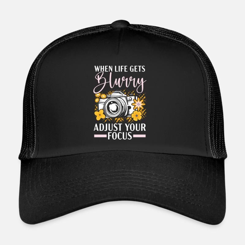 Photographie Image Résolution d’image Photographe Casquette trucker 