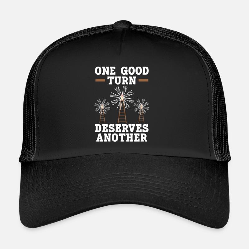 Eine gute Wendung verdient eine weitere erneuerbare Energie Trucker Cap