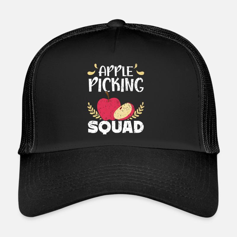 Apple Picking Squad Apple Fruit Lover Apple Tree Trucker Cap
