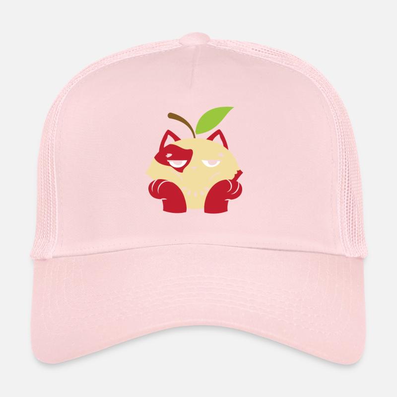 Apfelkatze Apfelpflücken Squad Apfelobst Liebhaber Trucker Cap