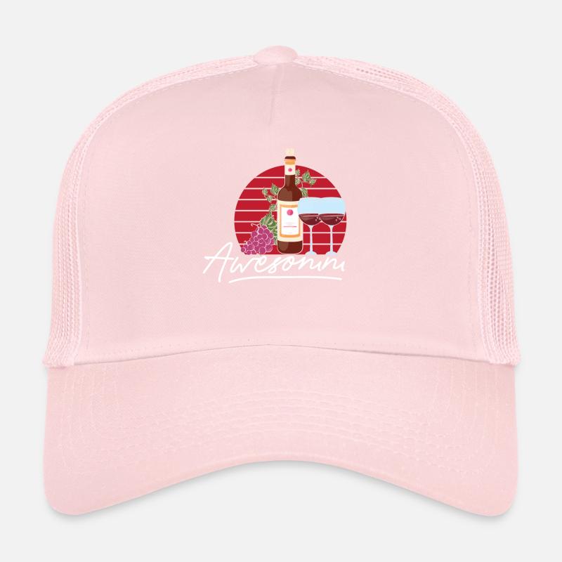 Dégustation de vin de sommelier Casquette trucker 
