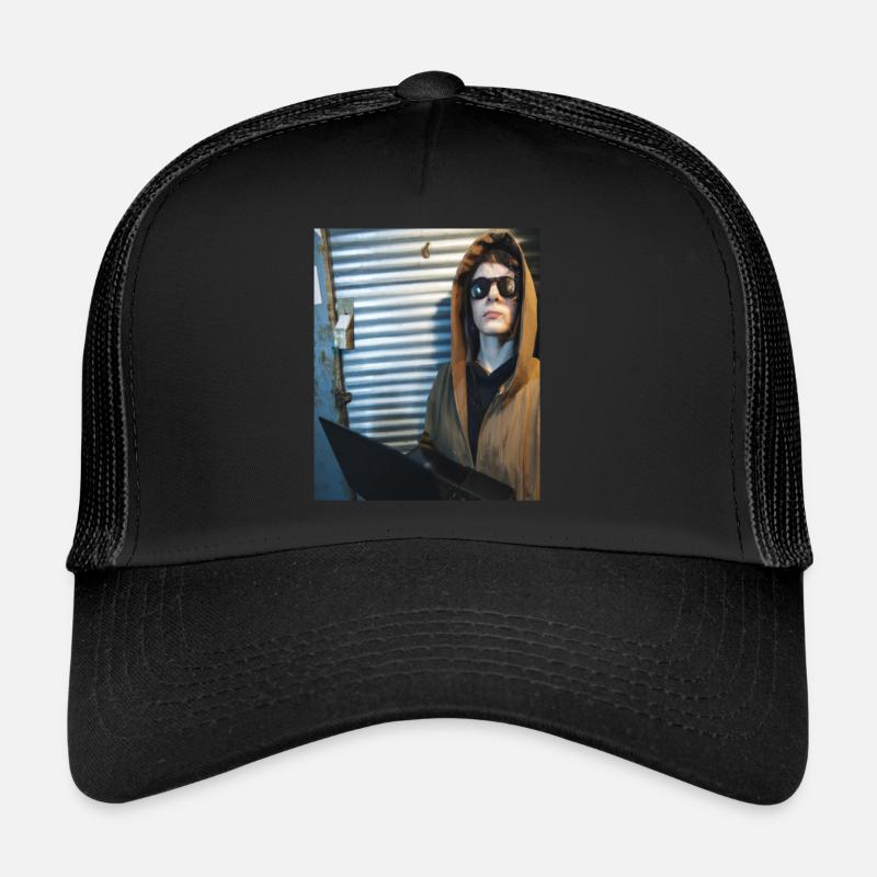 Gamer Hacker Trucker Cap