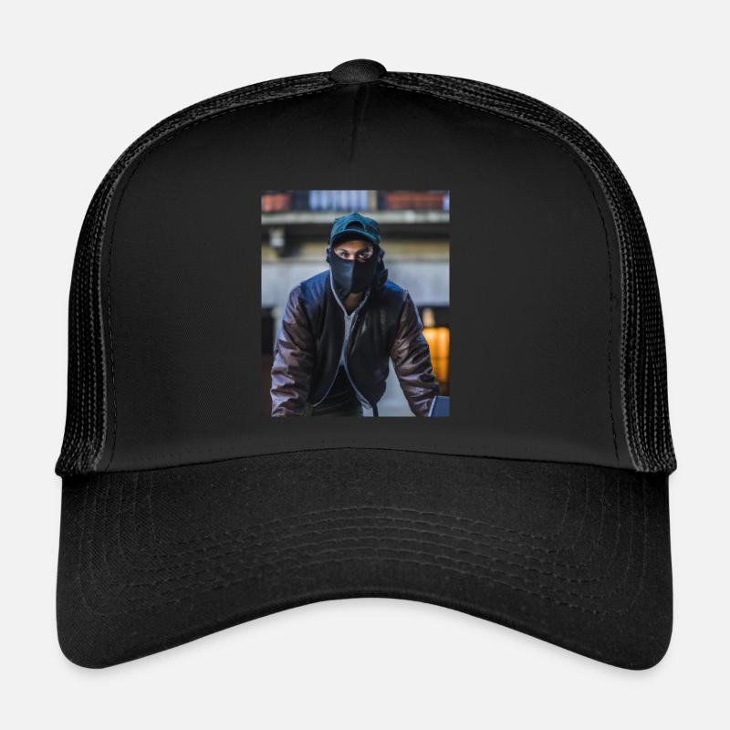 Hacker joueur Casquette trucker 