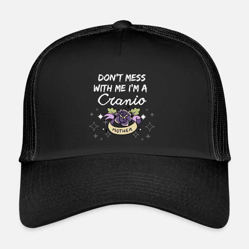 Cranio Mama Craniosynostose Bewusstsein Lila Trucker Cap