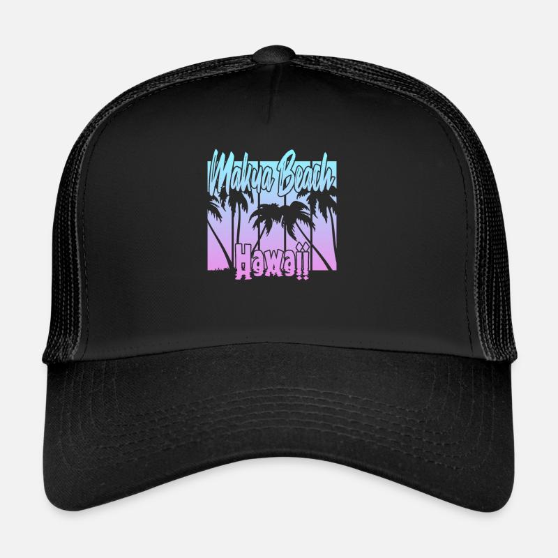 Makua Beach Hawaï Casquette trucker 