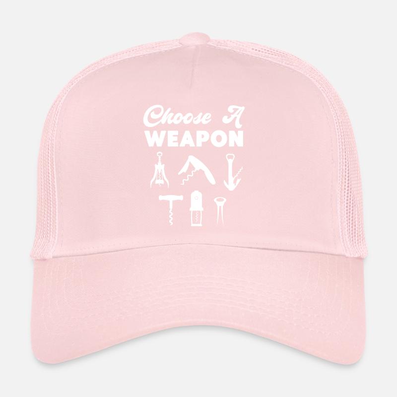 Sommelier Wine Drinking Tasting Trucker Cap