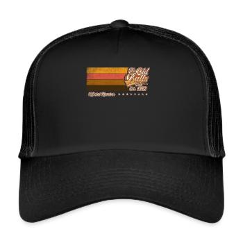 Old Balls Club Est. 1962 Zum 60. Geburtstag - Trucker Cap - Schwarz/Schwarz - Vorne