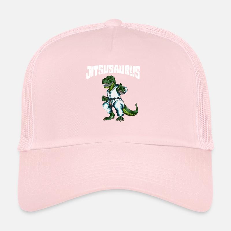 Witziges Jiu-Jitsu Jujitsusaurus T-Rex Kampfkostüm Trucker Cap