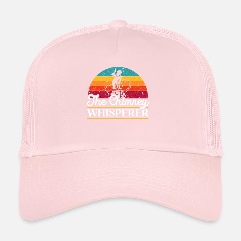 Le Ramoneur de cheminée Whisperer Ramonage de cheminée Casquette trucker 