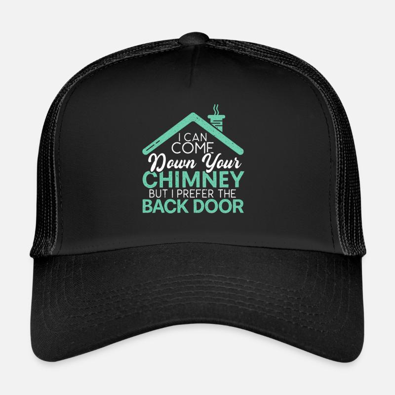 Ramoneur Job Cheminée Cheminée Chuchoteur Casquette trucker 