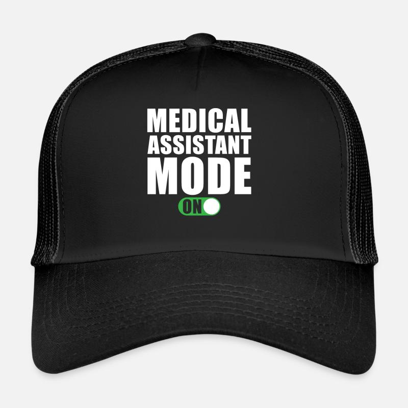Mode Assistant médical activé Casquette trucker 
