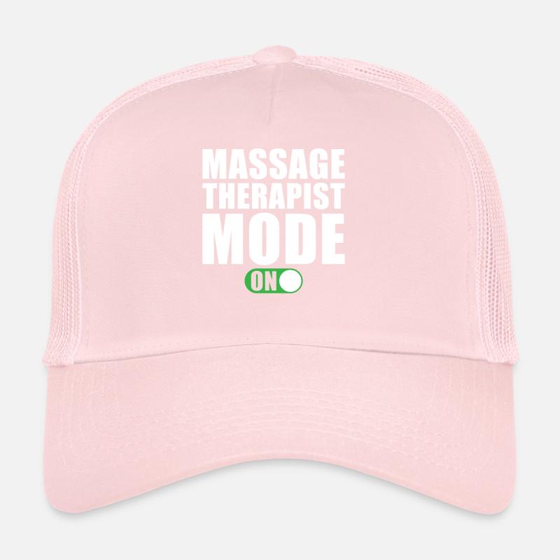 Mode Masseur activé Casquette trucker 