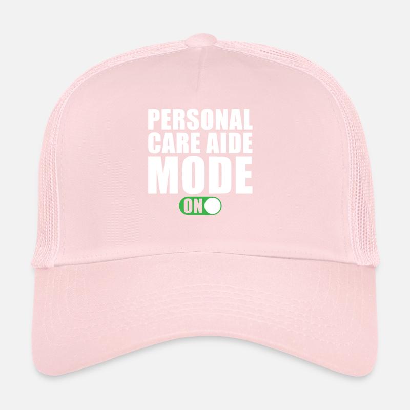 Mode infirmière auxiliaire activé Casquette trucker 
