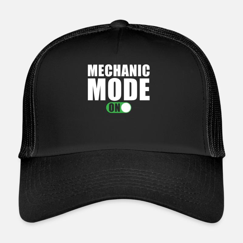 Mode mécanique activé Casquette trucker 