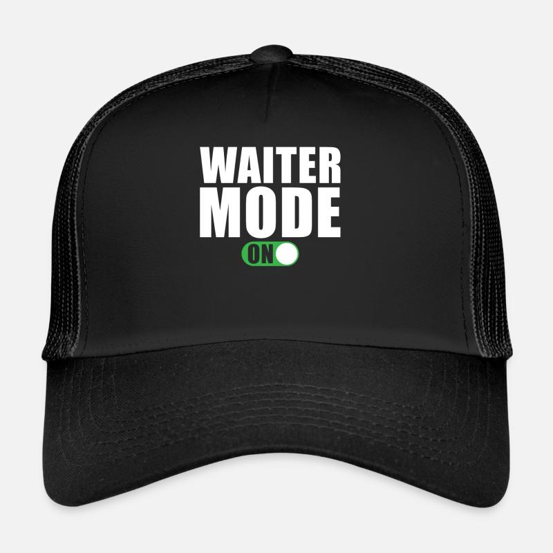 Restaurant à service serveur Mode One Casquette trucker 