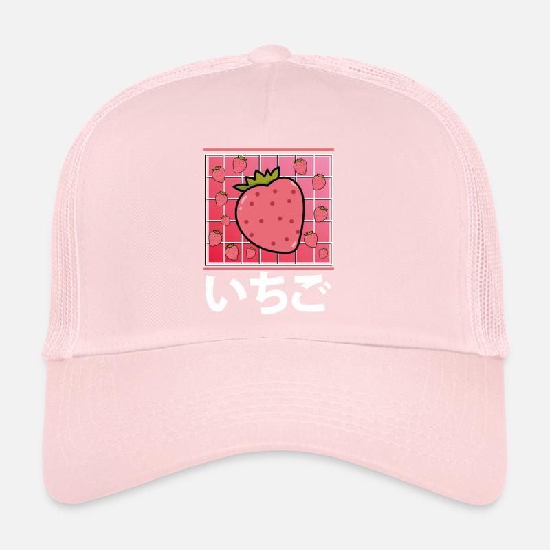 Nette Kawaii Frische Erdbeere Trucker Cap
