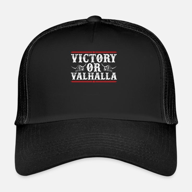 Victoire ou Valhalla Casquette trucker 