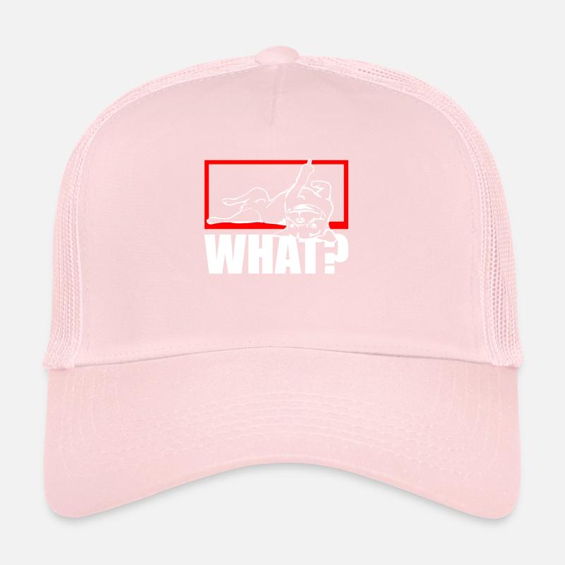 Hund Bulldogge Statement Spruch - WHAT? - Hund Trucker Cap