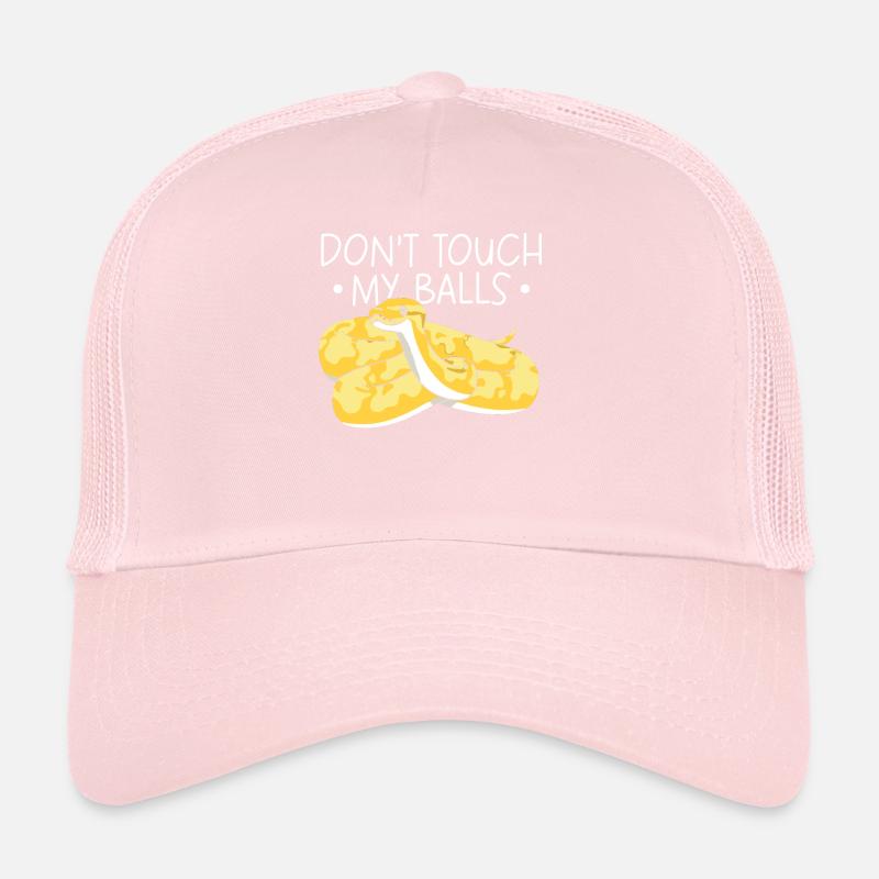 Banana Ball Python Ne touche pas mes couilles Casquette trucker 
